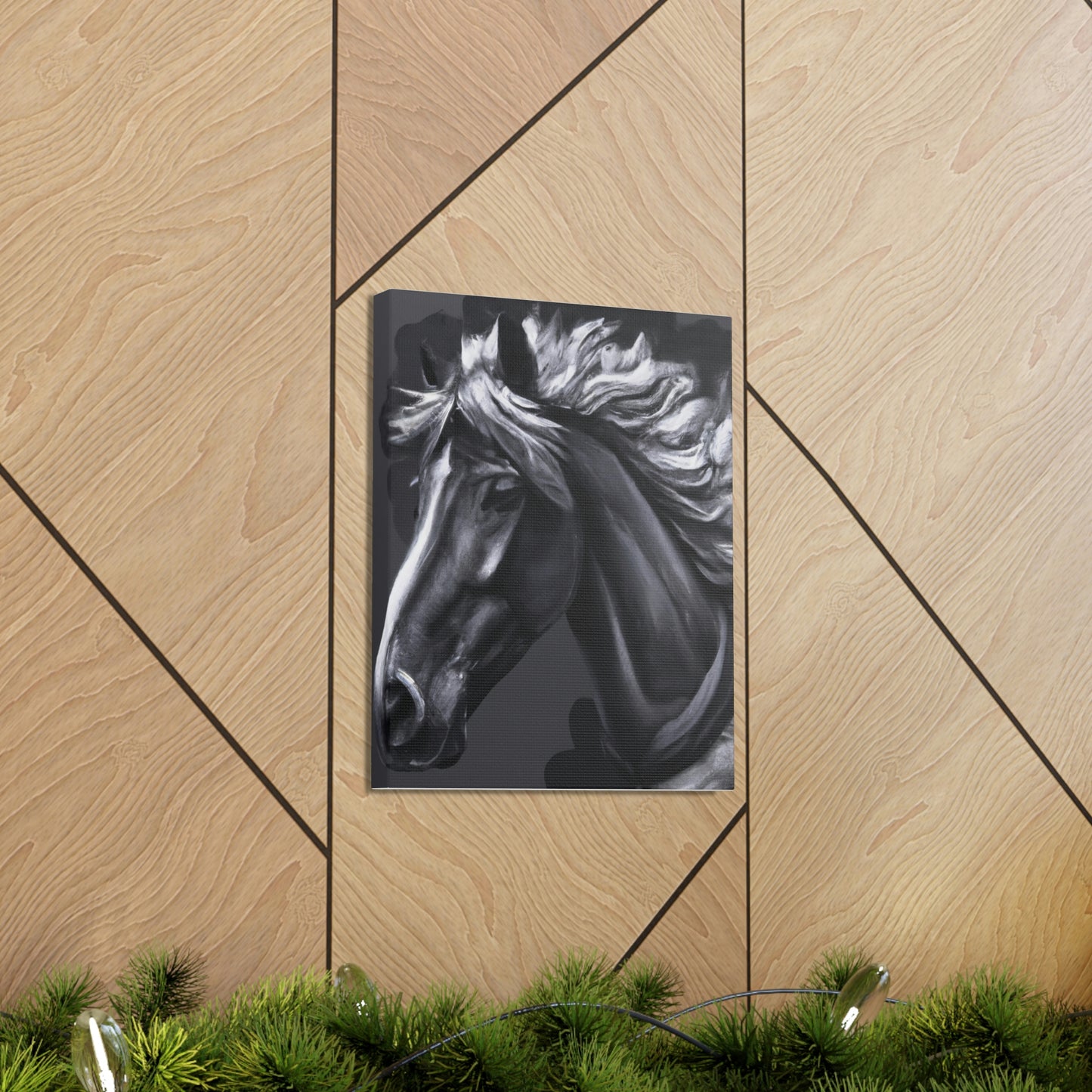Equine Lattice - Canvas