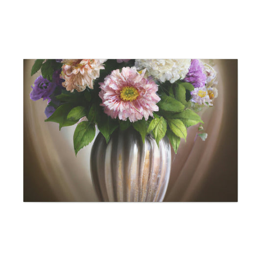 Flower Petal Bliss. - Canvas