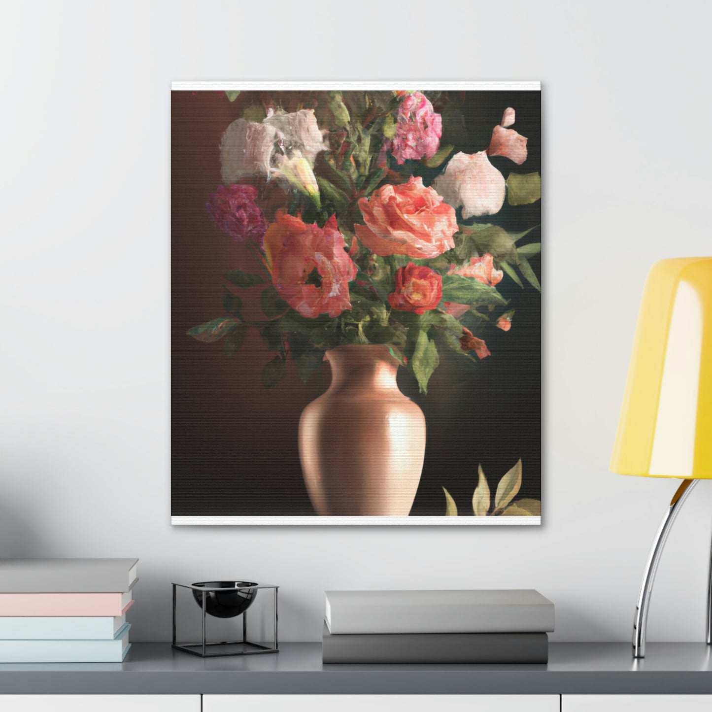 "Floral Finery Wonderland" - Canvas