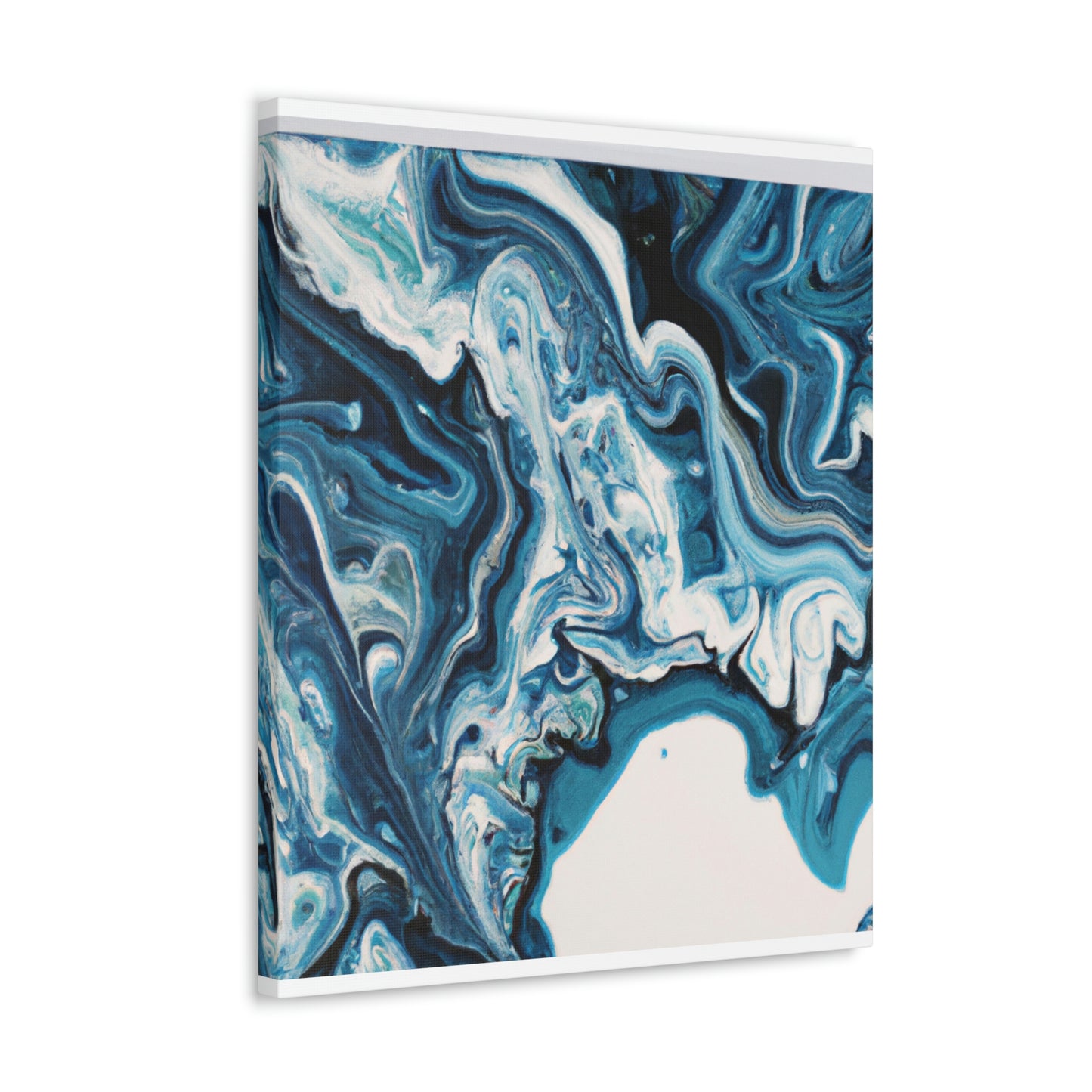 "Blue Harmony". - Canvas