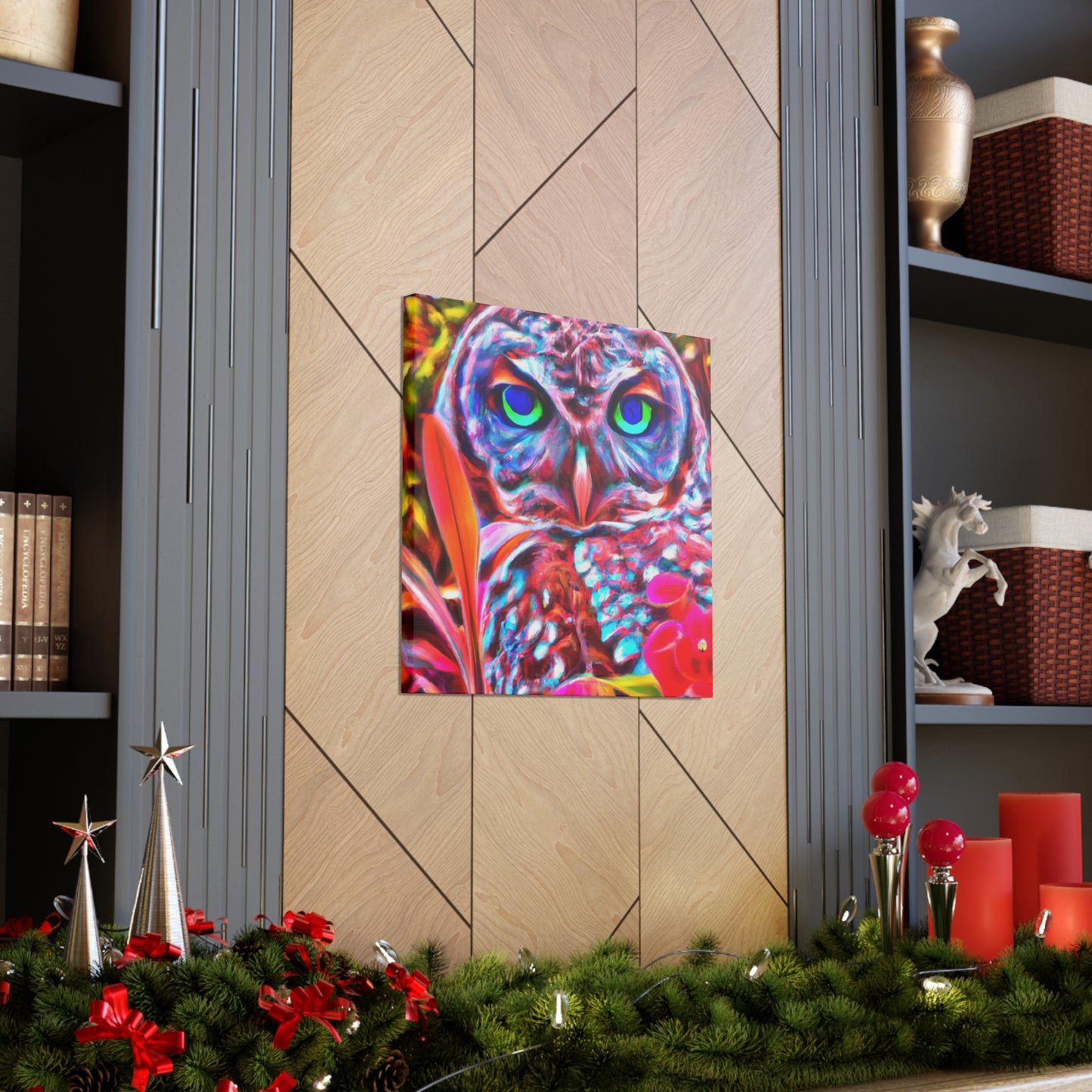 Owl Utopia. - Canvas