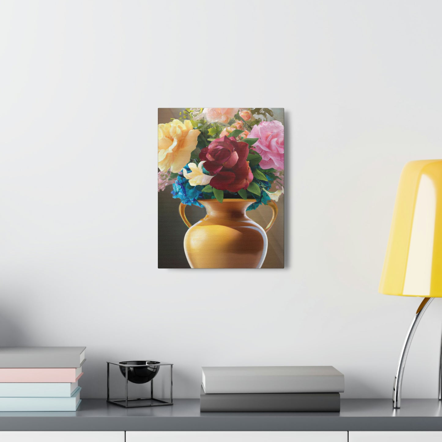 Vase Blossom Splendor - Canvas