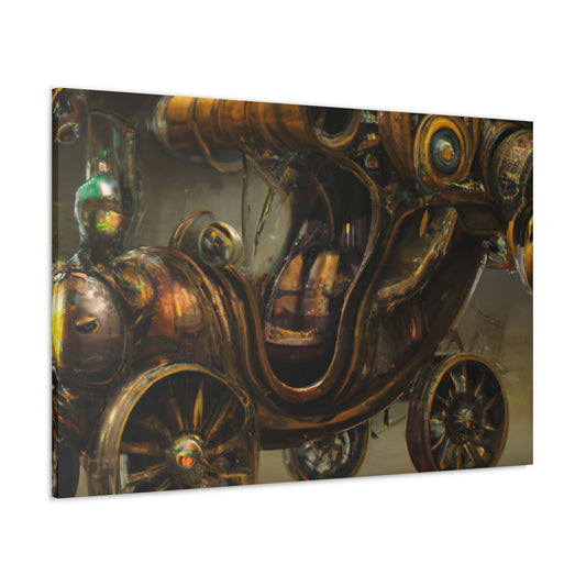 Steampunk Motorcar - Canvas