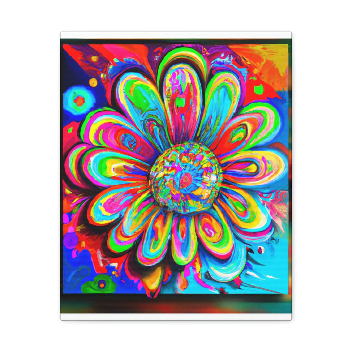 Vivid Bloom. - Canvas