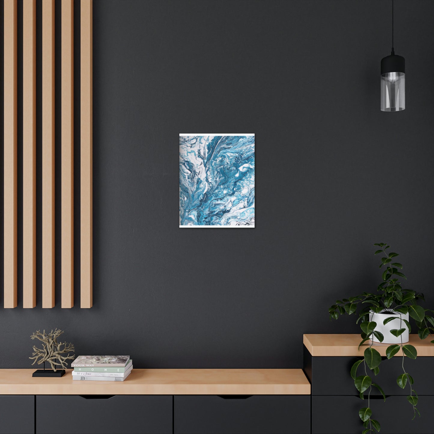 Aqua Bliss - Canvas