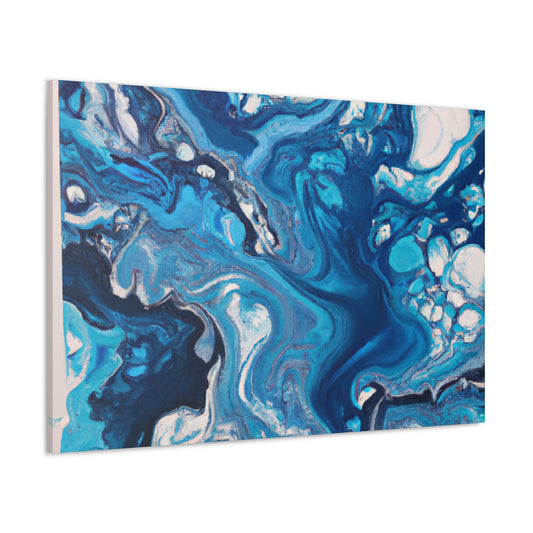 Blue Elegance - Canvas
