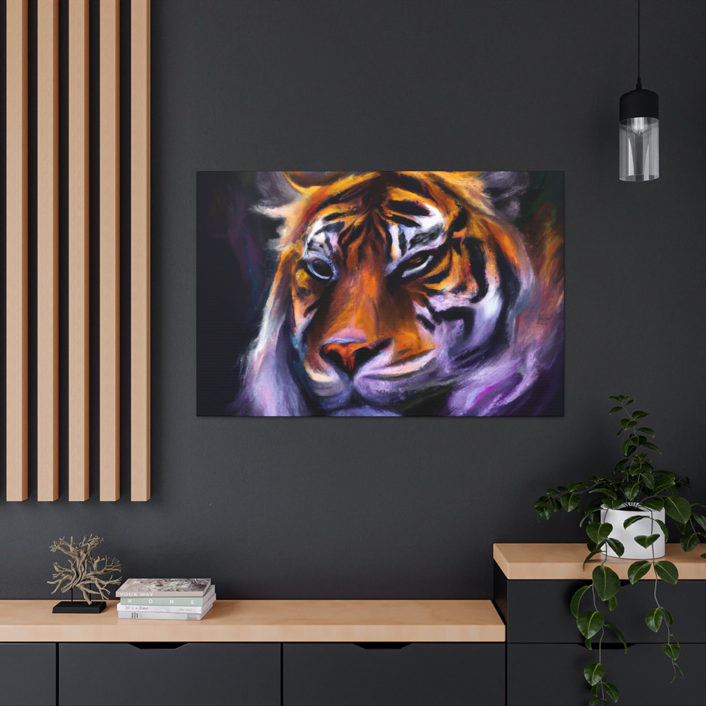 Fierce Tiger! - Canvas
