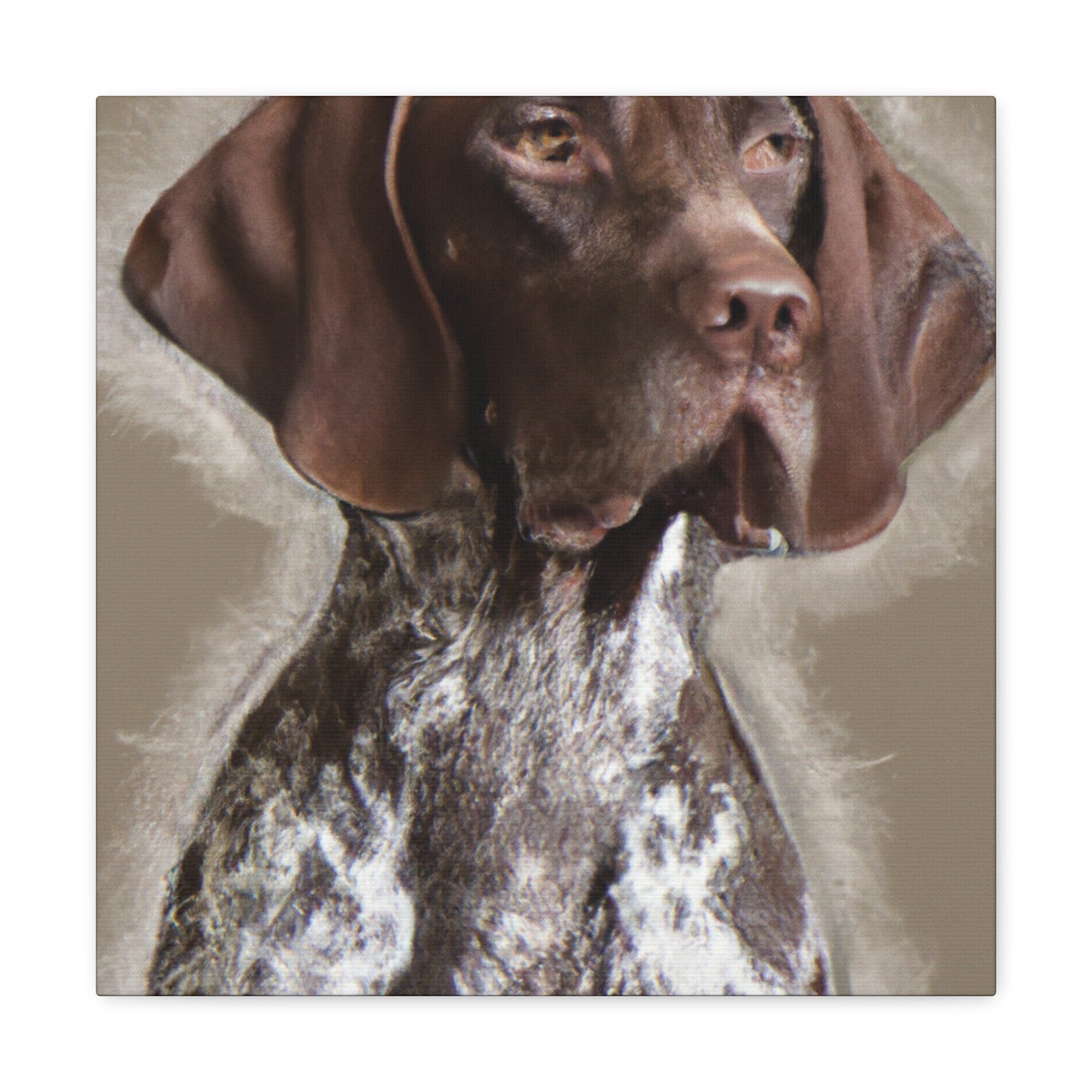 Pointer Posh. - Canvas