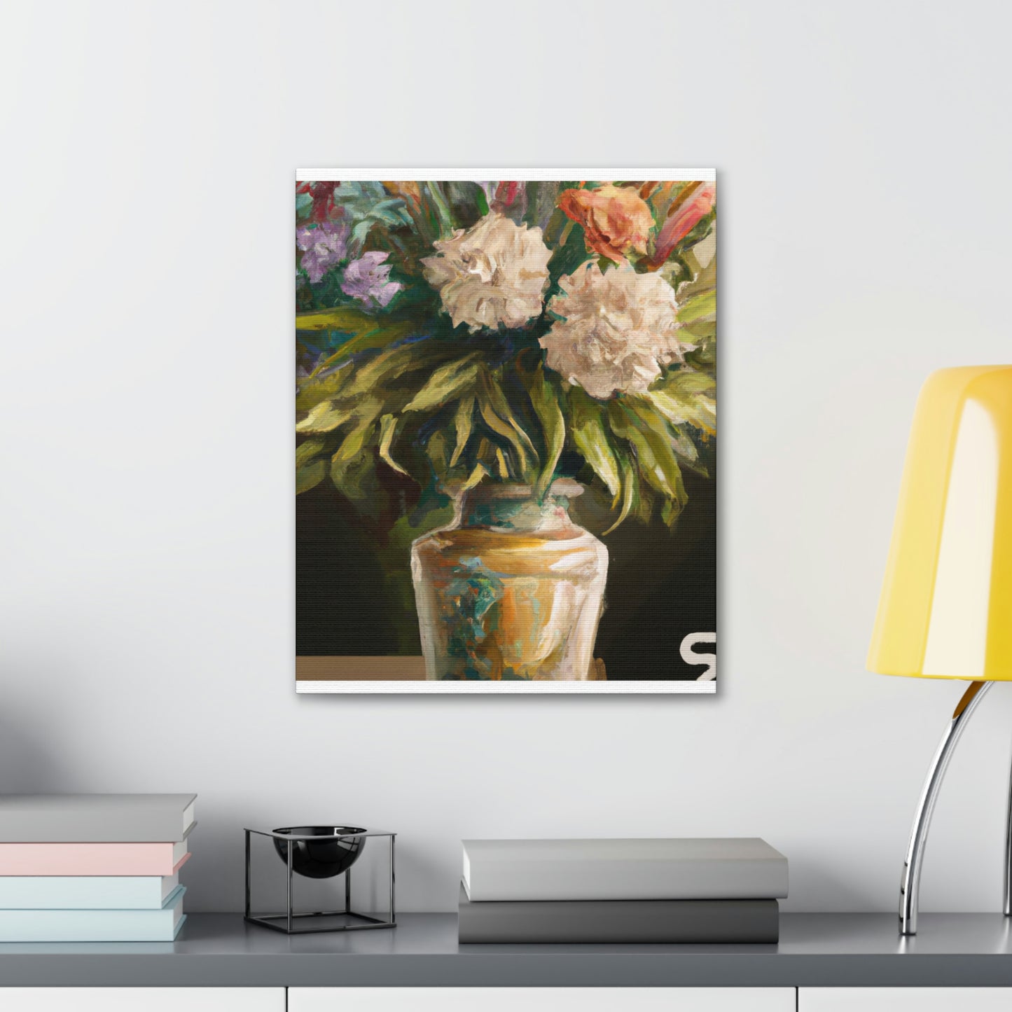 Elegant Flower Beauty. - Canvas