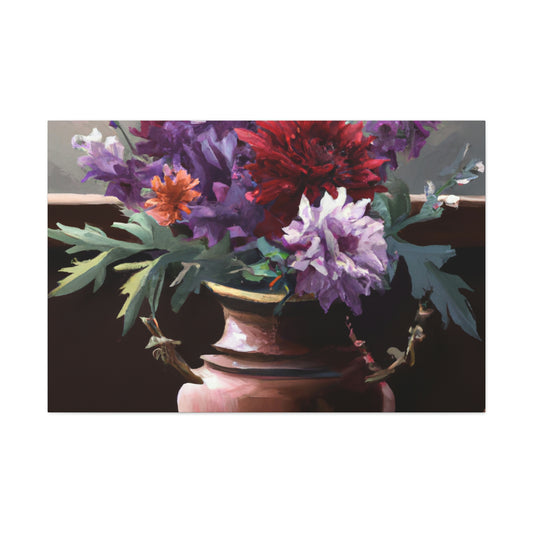 Floral Splendor Dream. - Canvas