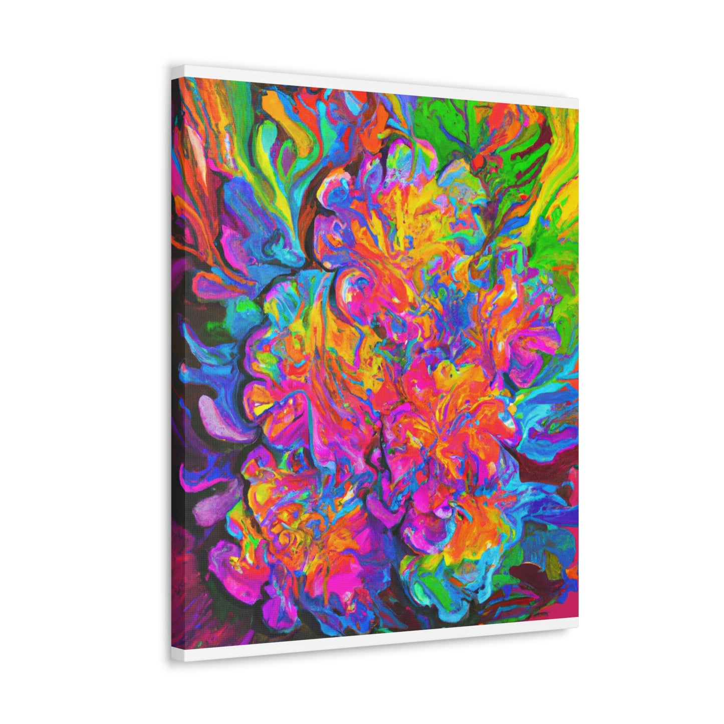 Vivid Blooms. - Canvas