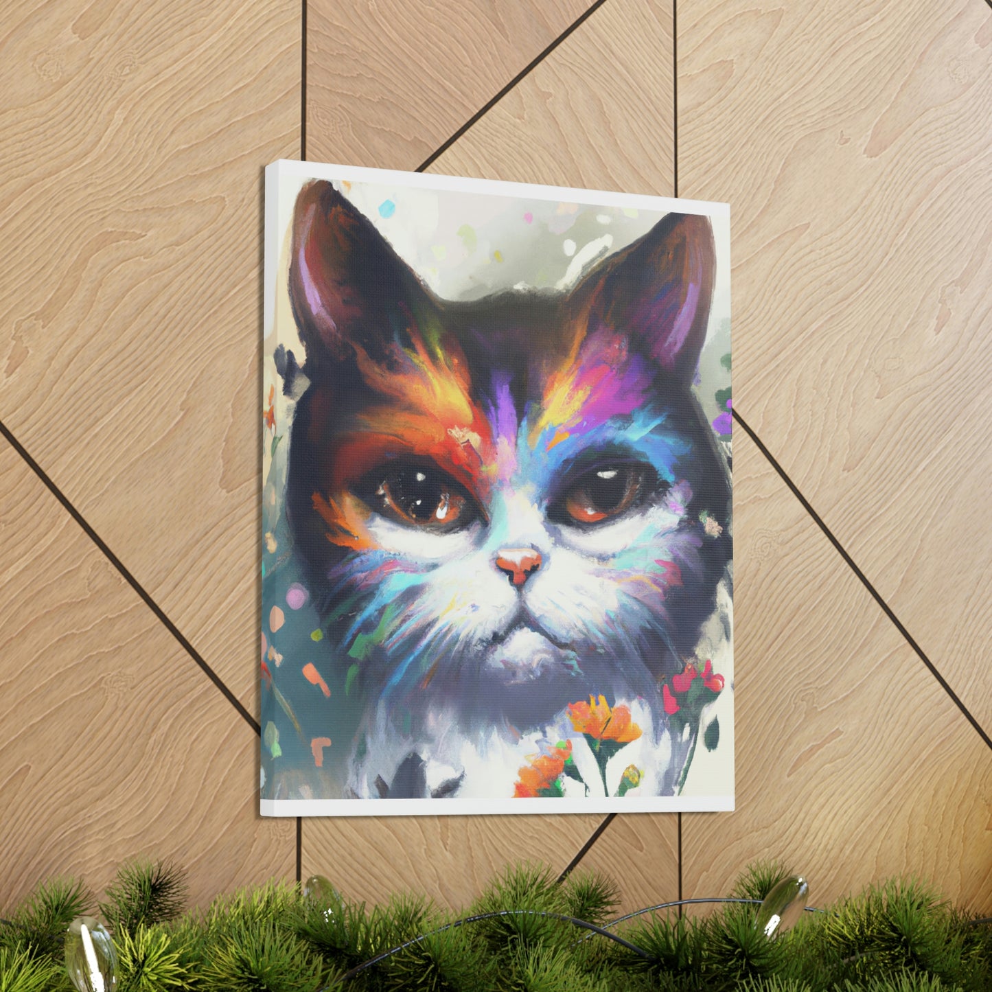 "Dream Cat." - Canvas