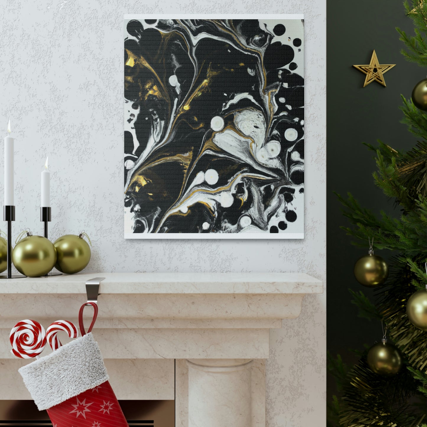 Golden Glaze Dreaming - Canvas