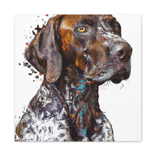 Furry Splendor. - Canvas