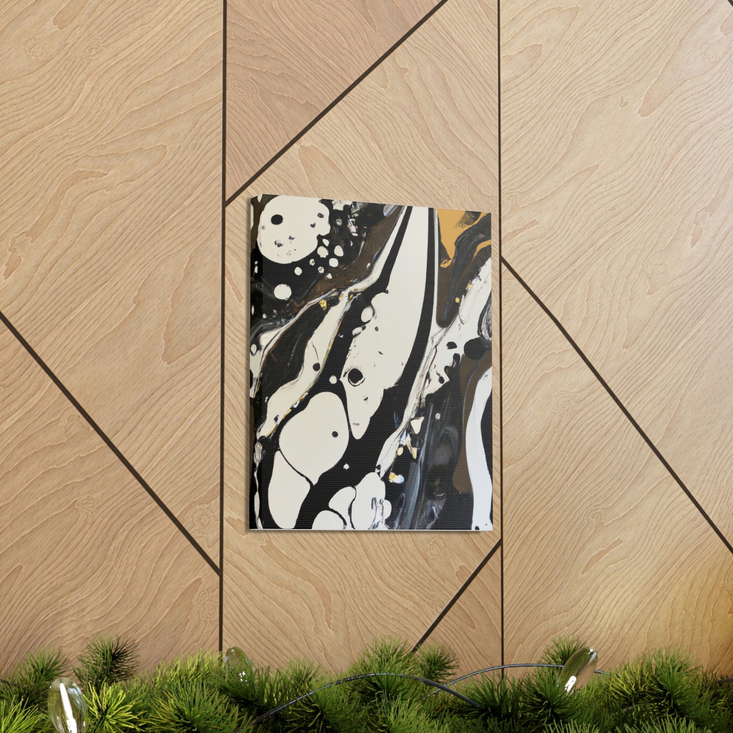 Opulent Drip Mirage. - Canvas