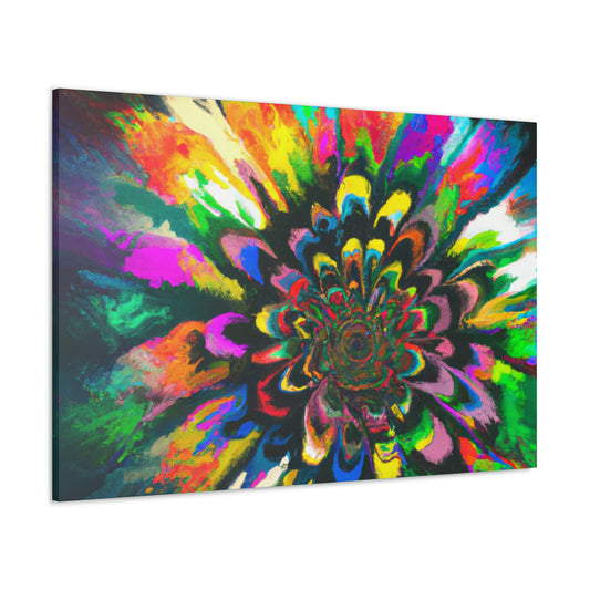 Vivid Flora. - Canvas