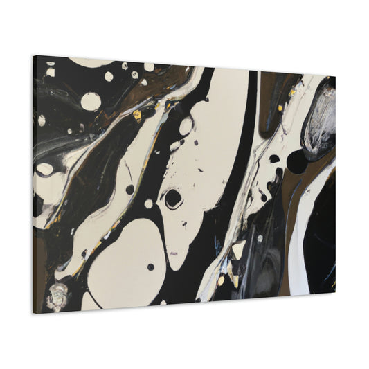 Opulent Drip Mirage. - Canvas