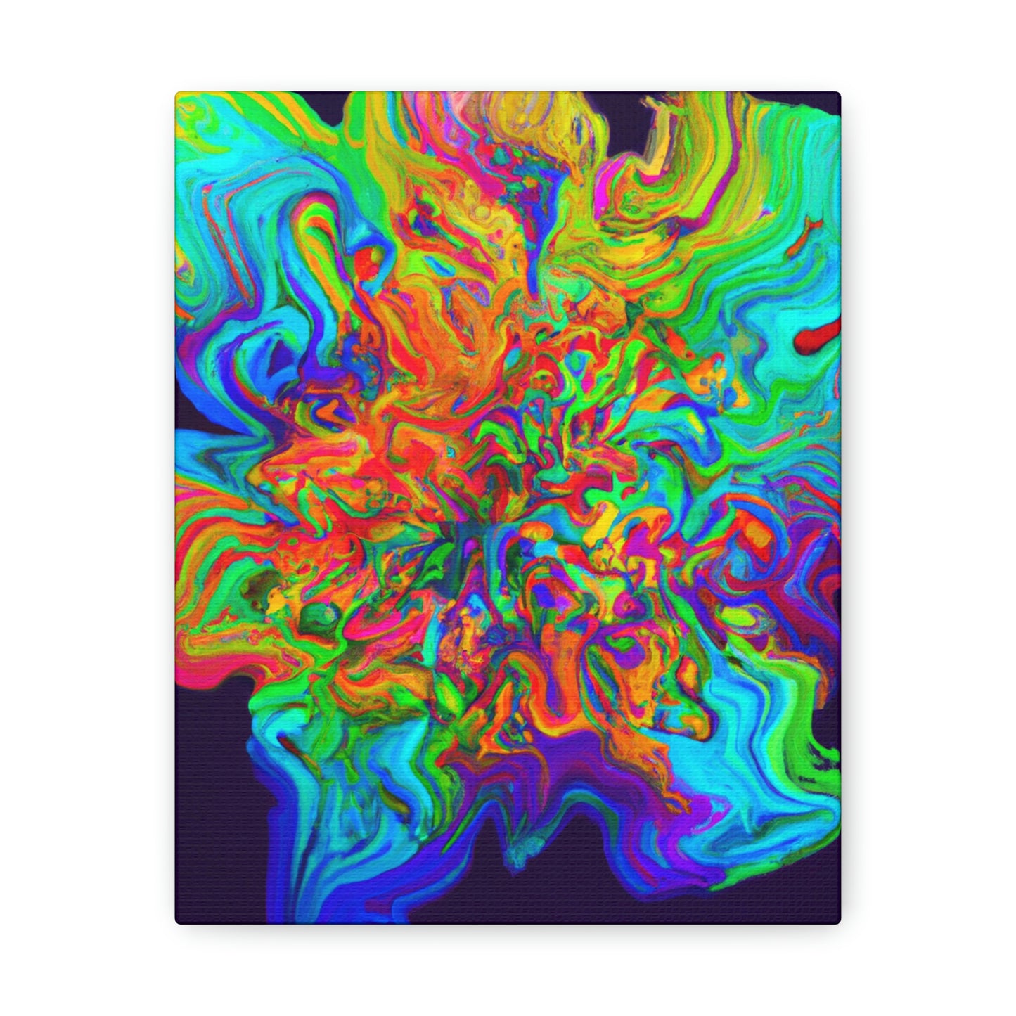 "Vivid Bloom" - Canvas