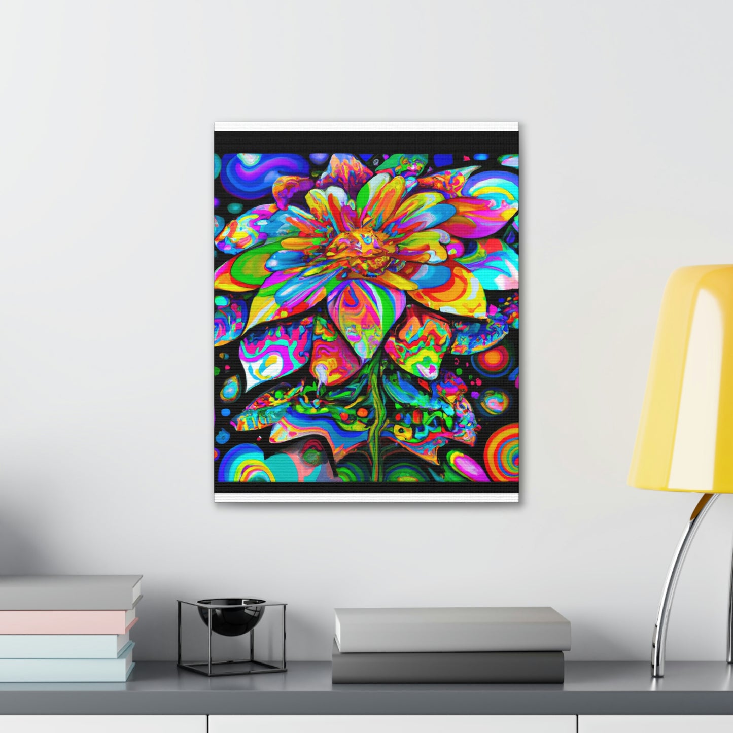 Colorful Joyful Bloom - Canvas