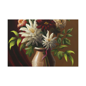 Vibrant Floral Awesomeness. - Canvas
