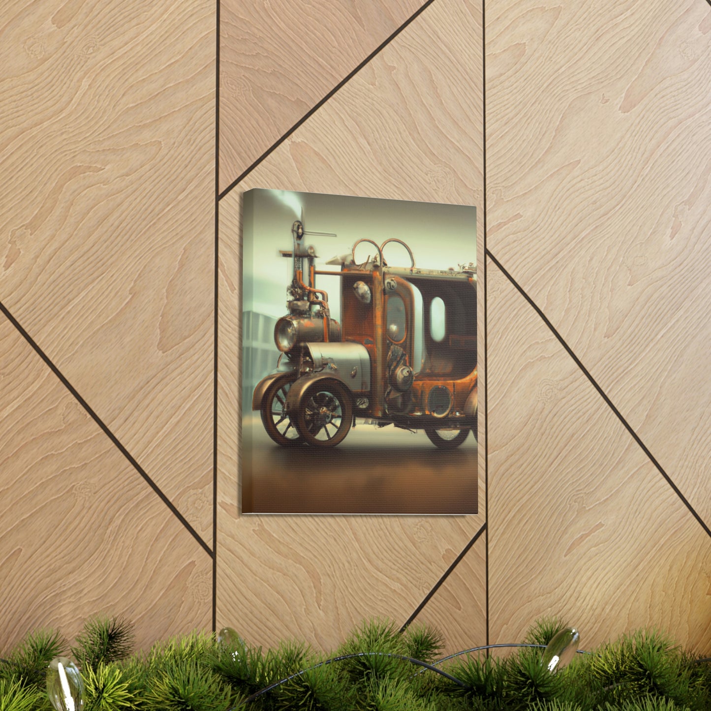 Steampunk Ride. - Canvas