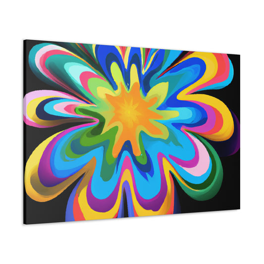 Vibrant Noir. - Canvas