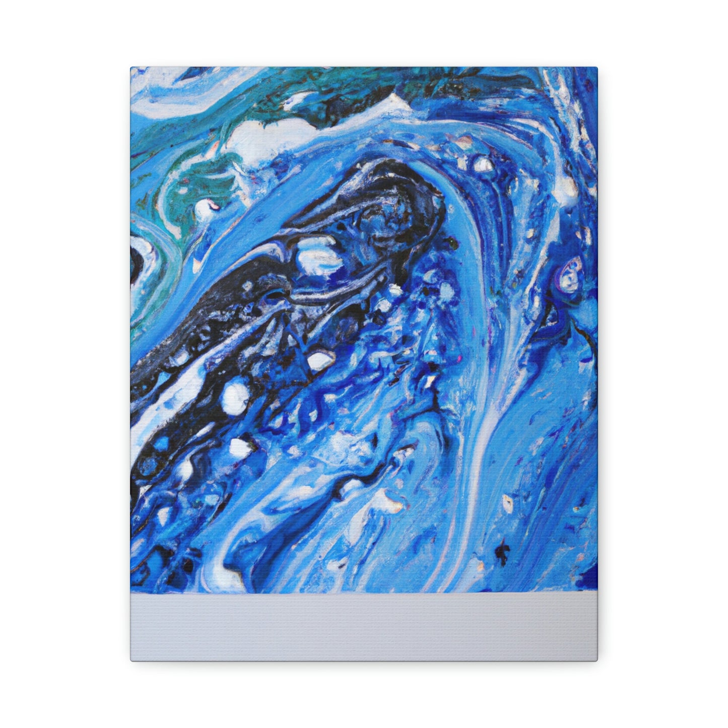 "Aqua Bliss" - Canvas