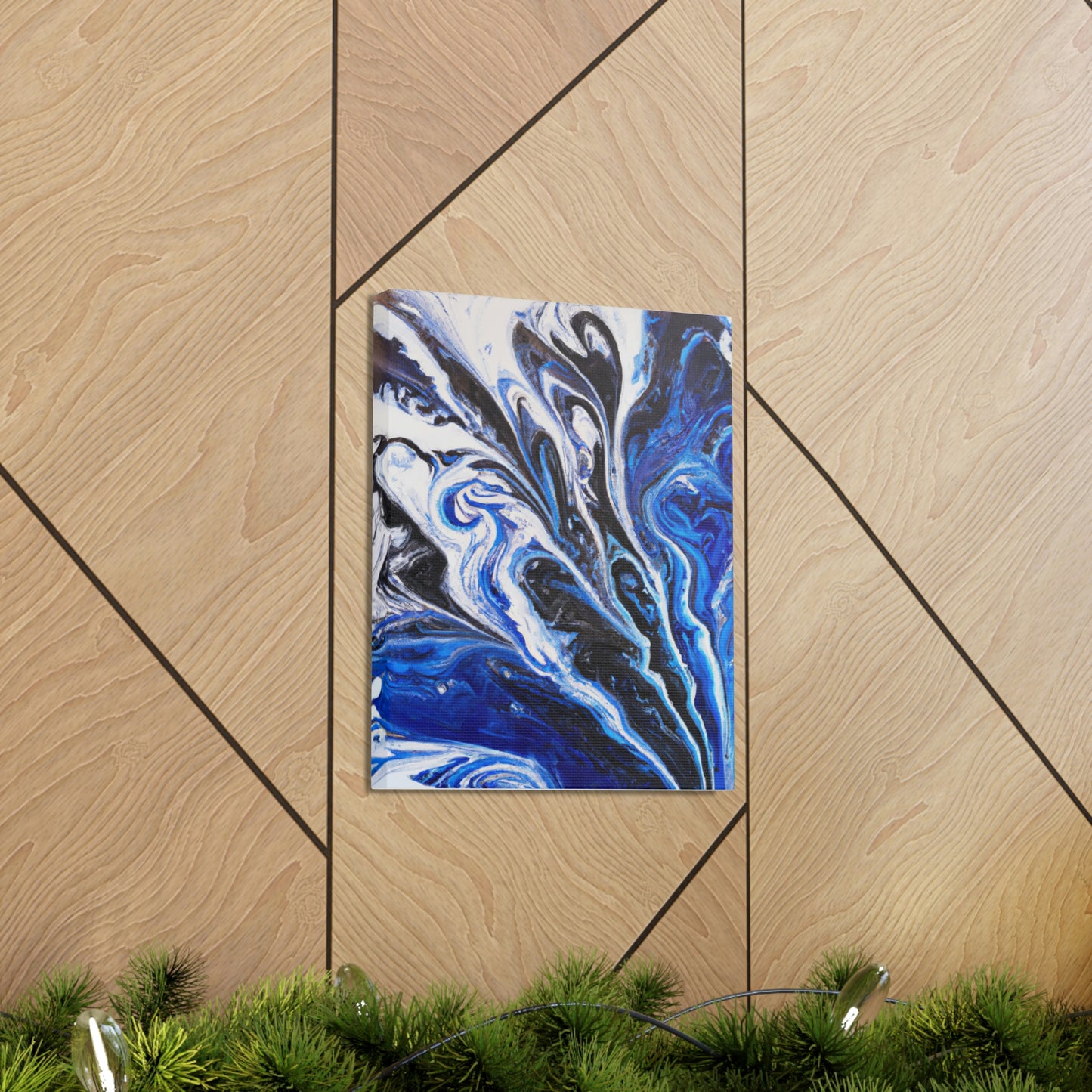 Mystic Azure. - Canvas