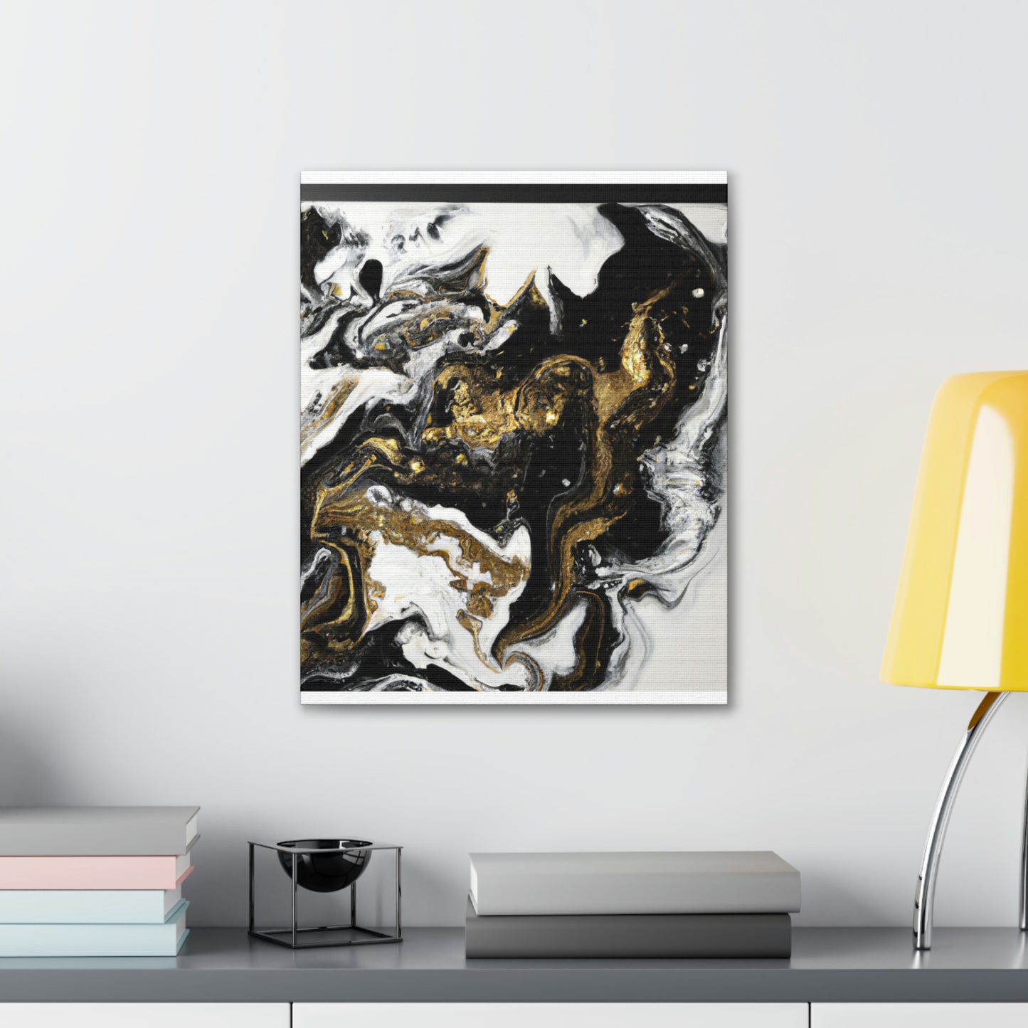 Gleaming Shadowscape. - Canvas