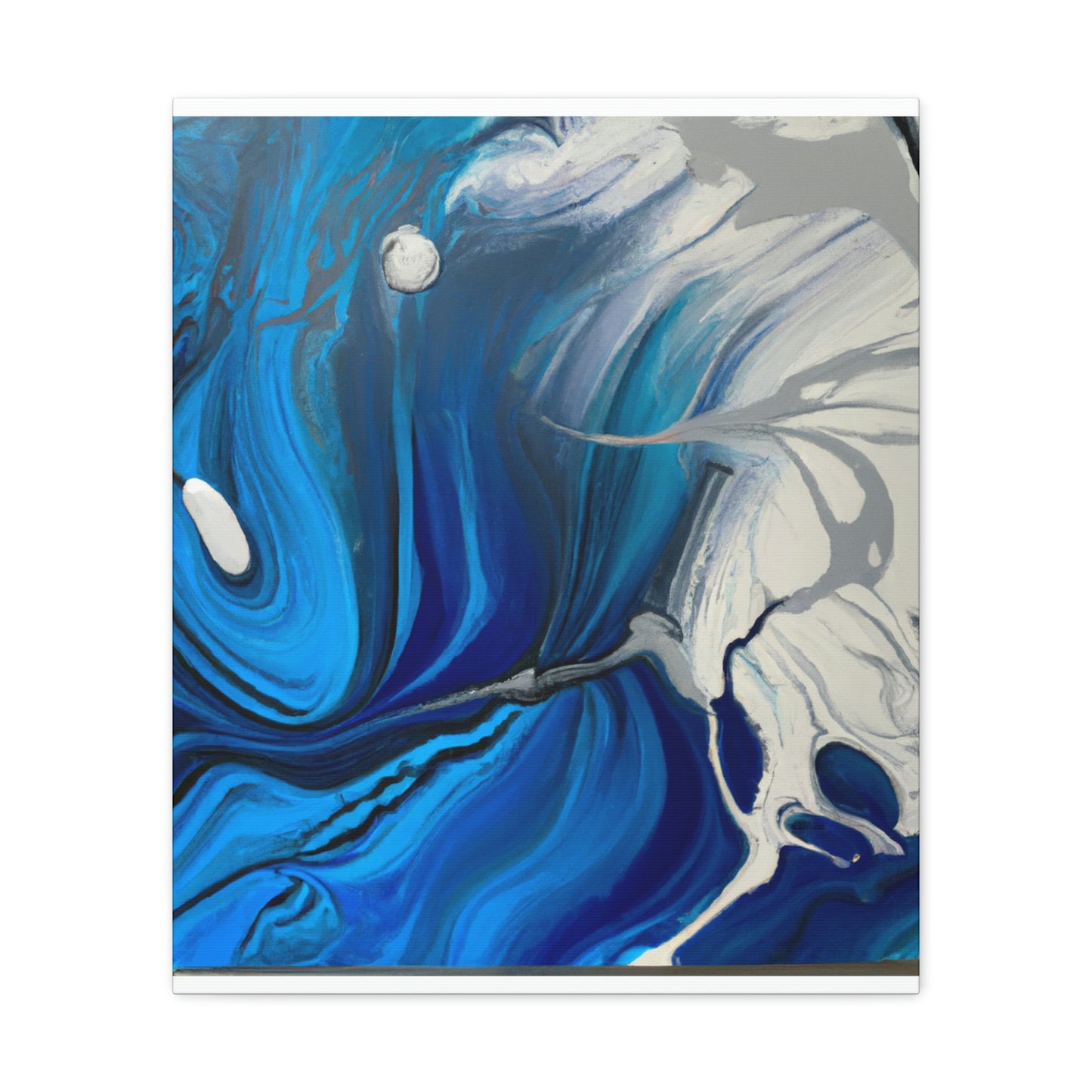 Sea Swirl. - Canvas