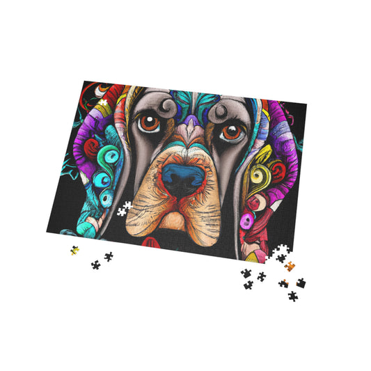 Vivid Petal Burst- Puzzle