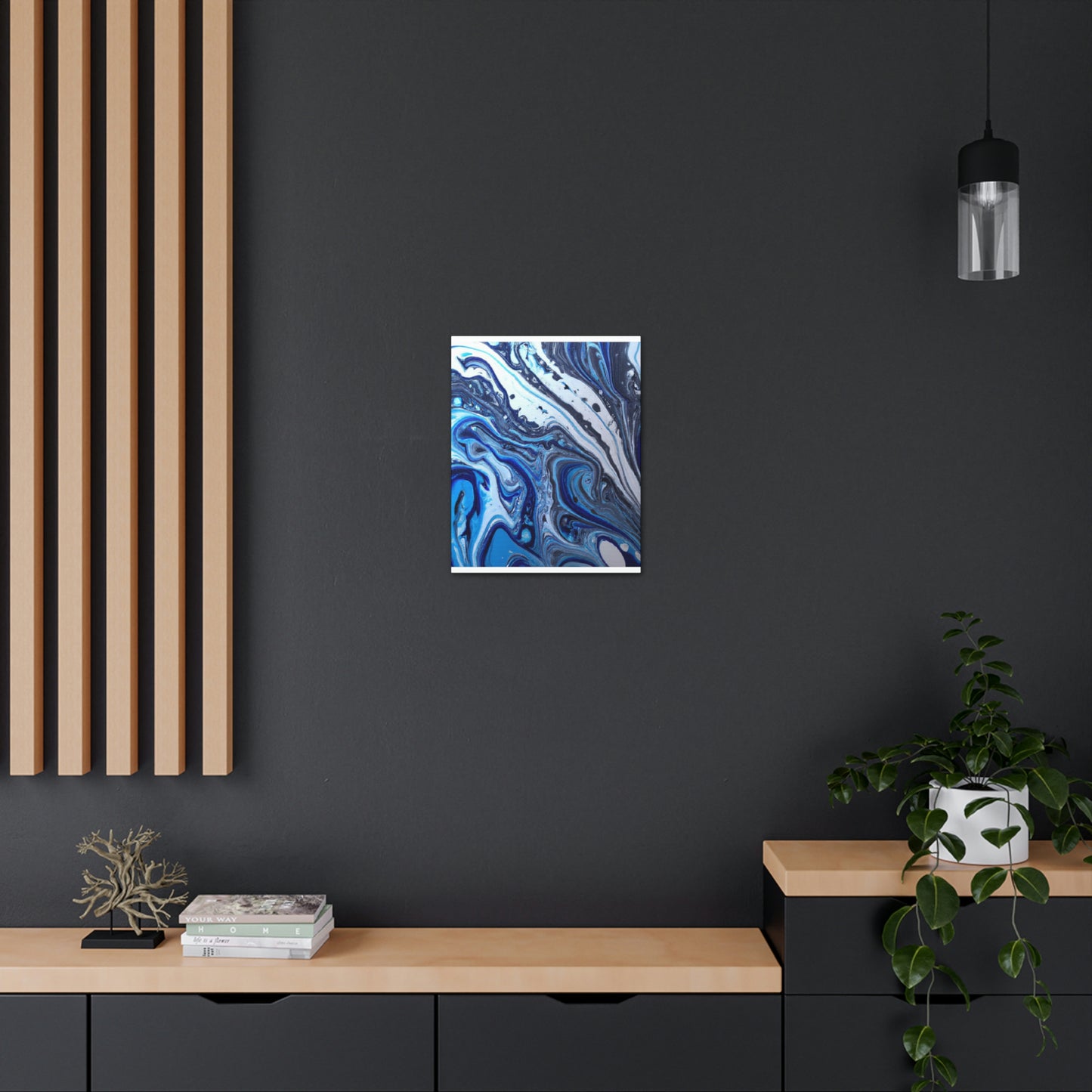 Blue Hope. - Canvas