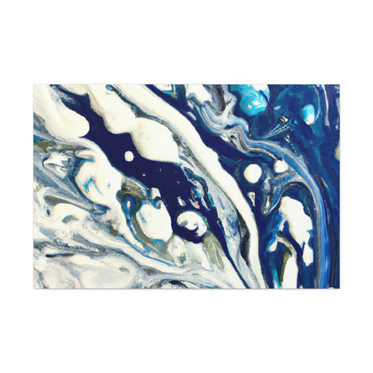 "Lagoon Flow" - Canvas