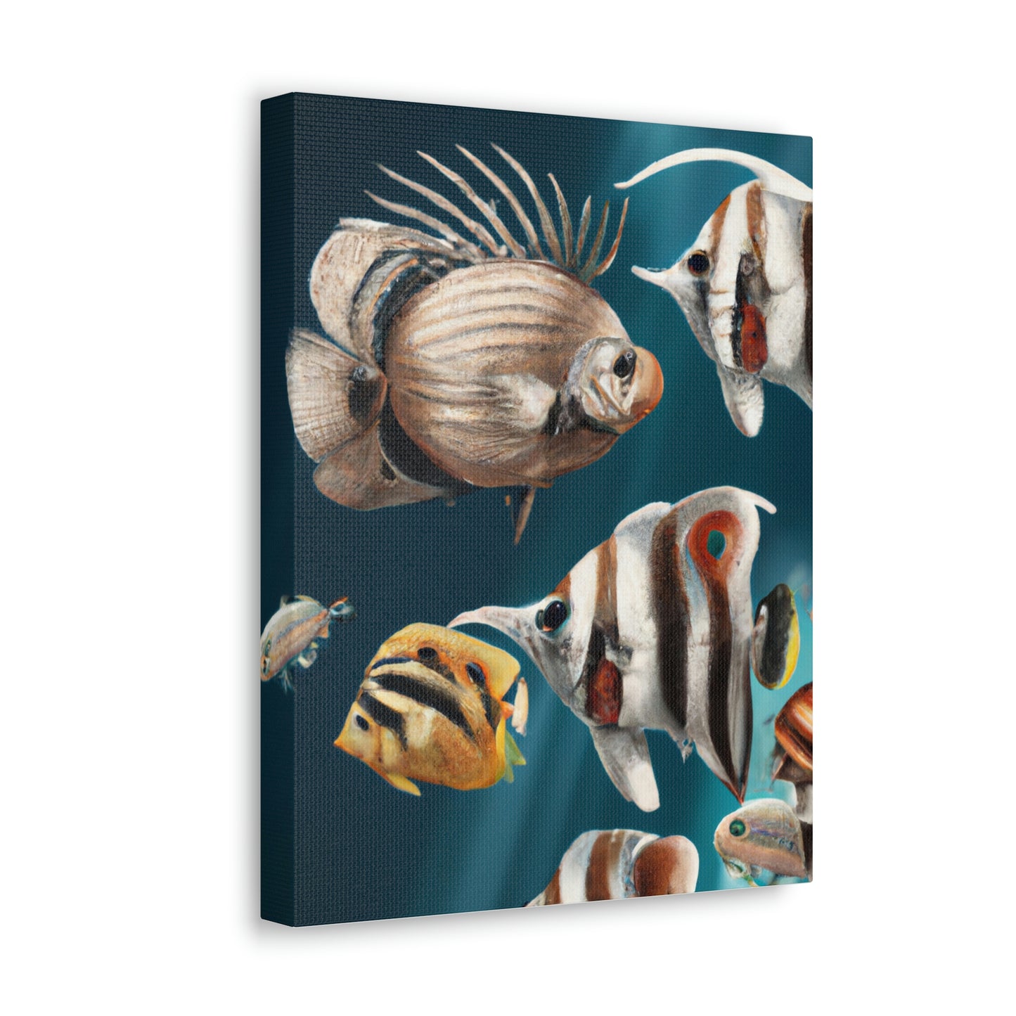 Oceanic Sea Life - Canvas