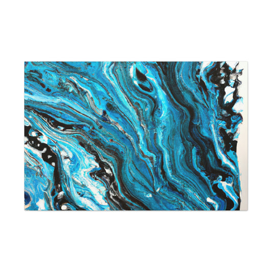 Celestial Cobalt - Canvas