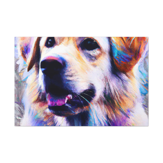 "Canine Elegance" - Canvas