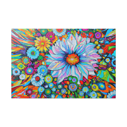 Vibrant Blooms. - Canvas