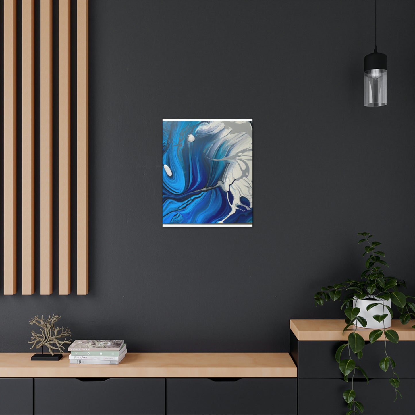 Sea Swirl. - Canvas