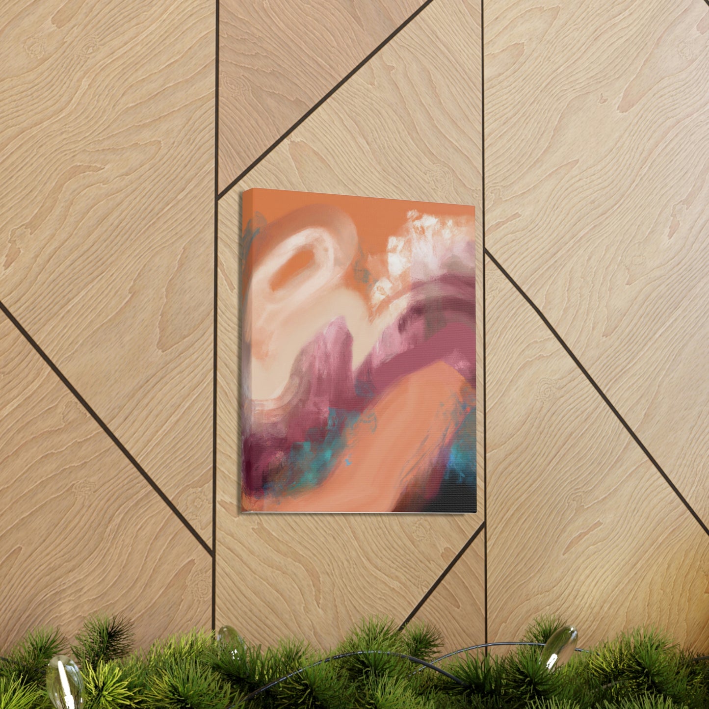 "Vibrant Glow" - Canvas