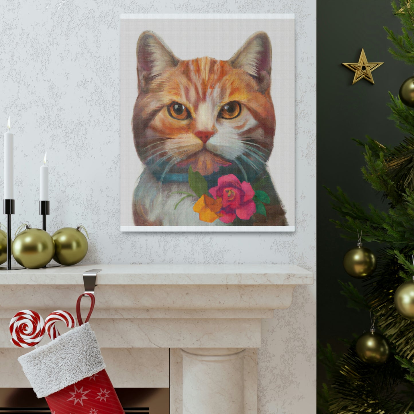 Cat Bliss. - Canvas