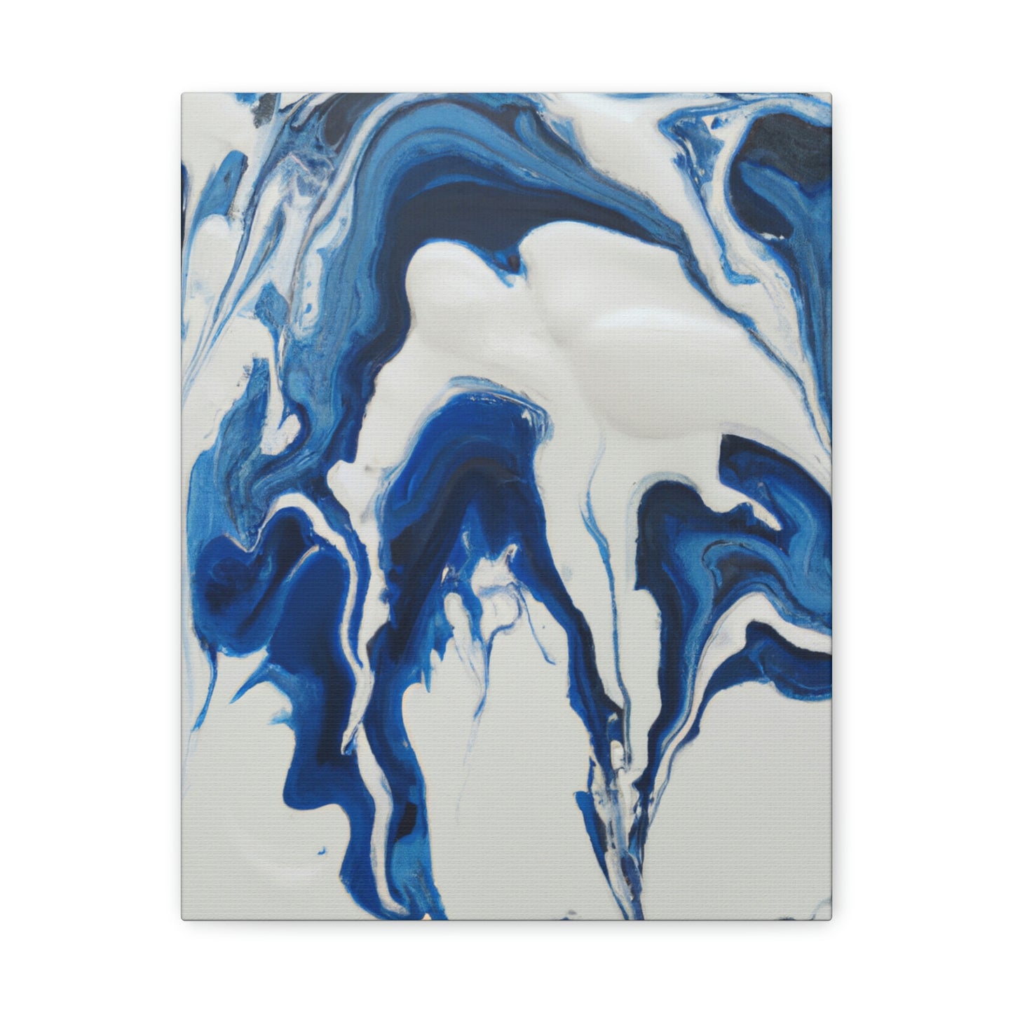 Blue Flux. - Canvas