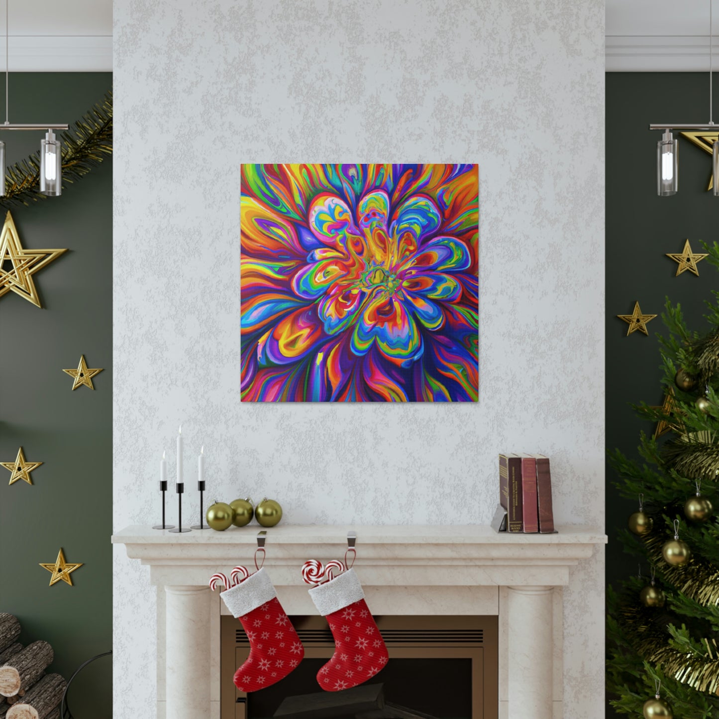 Blissful Blooms - Canvas
