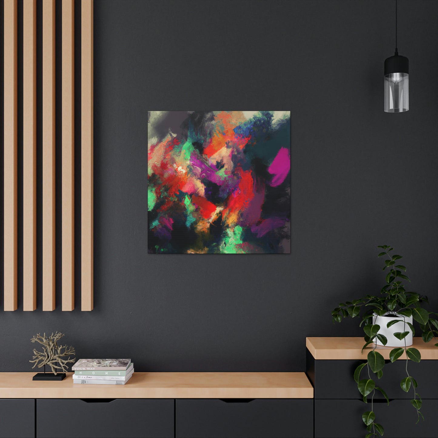 Vivid Vibes. - Canvas
