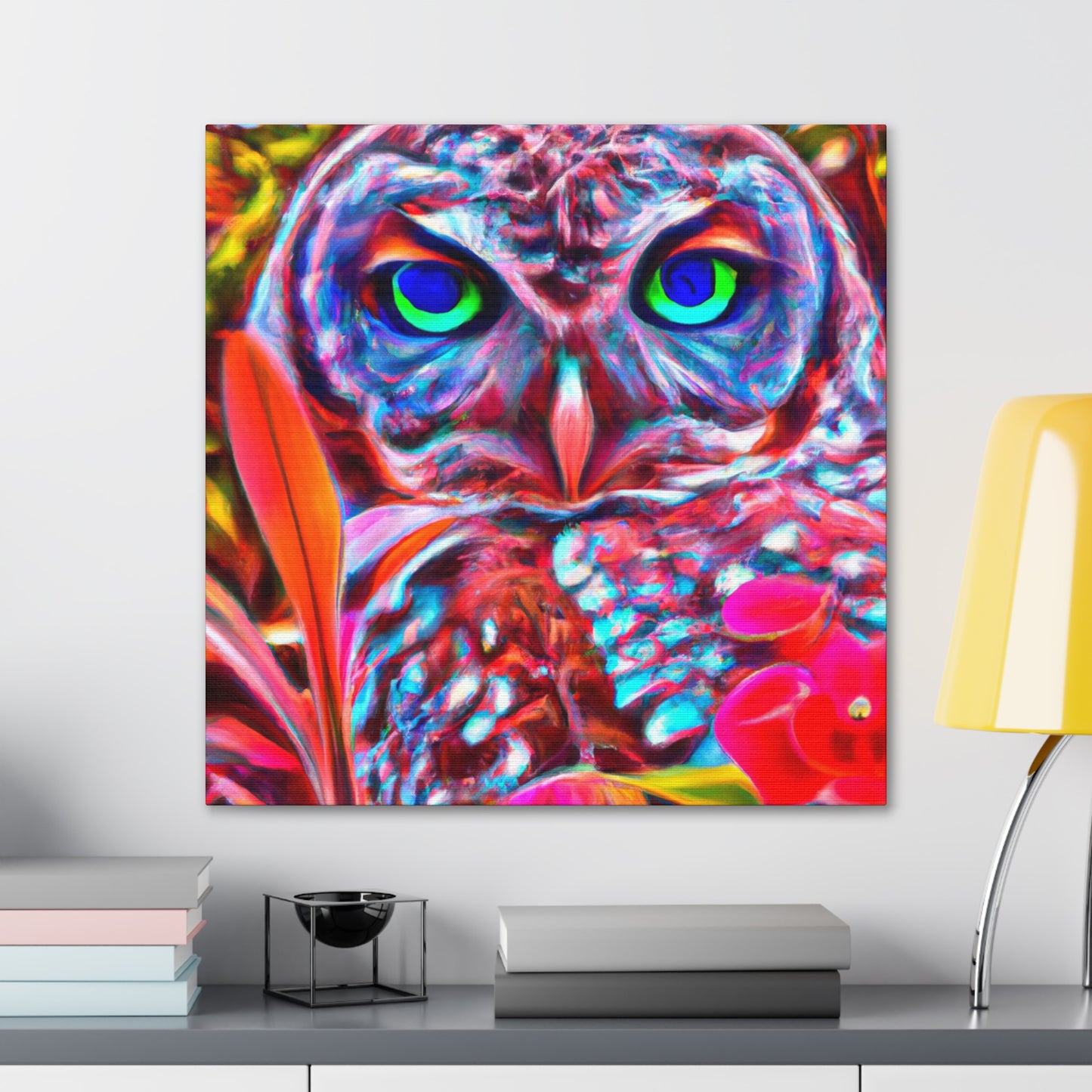 Owl Utopia. - Canvas