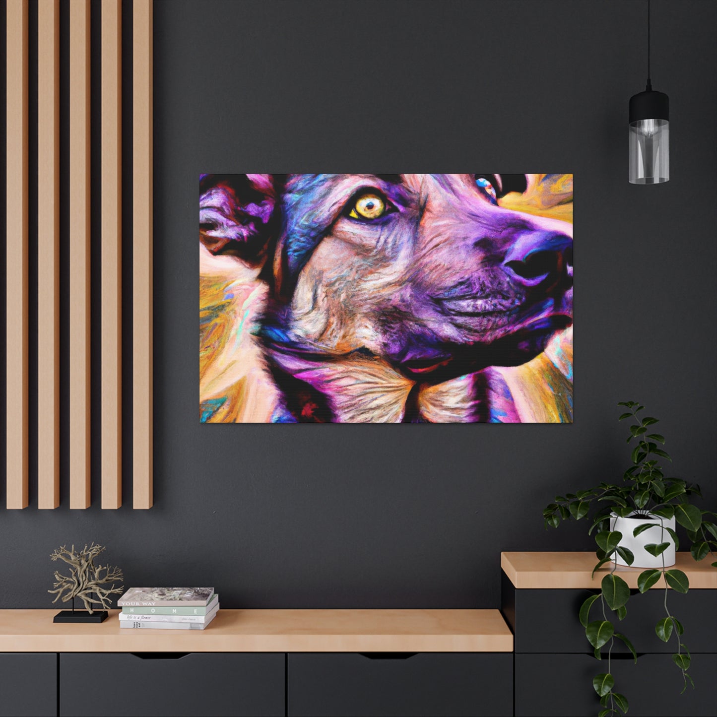 Canine Oasis - Canvas