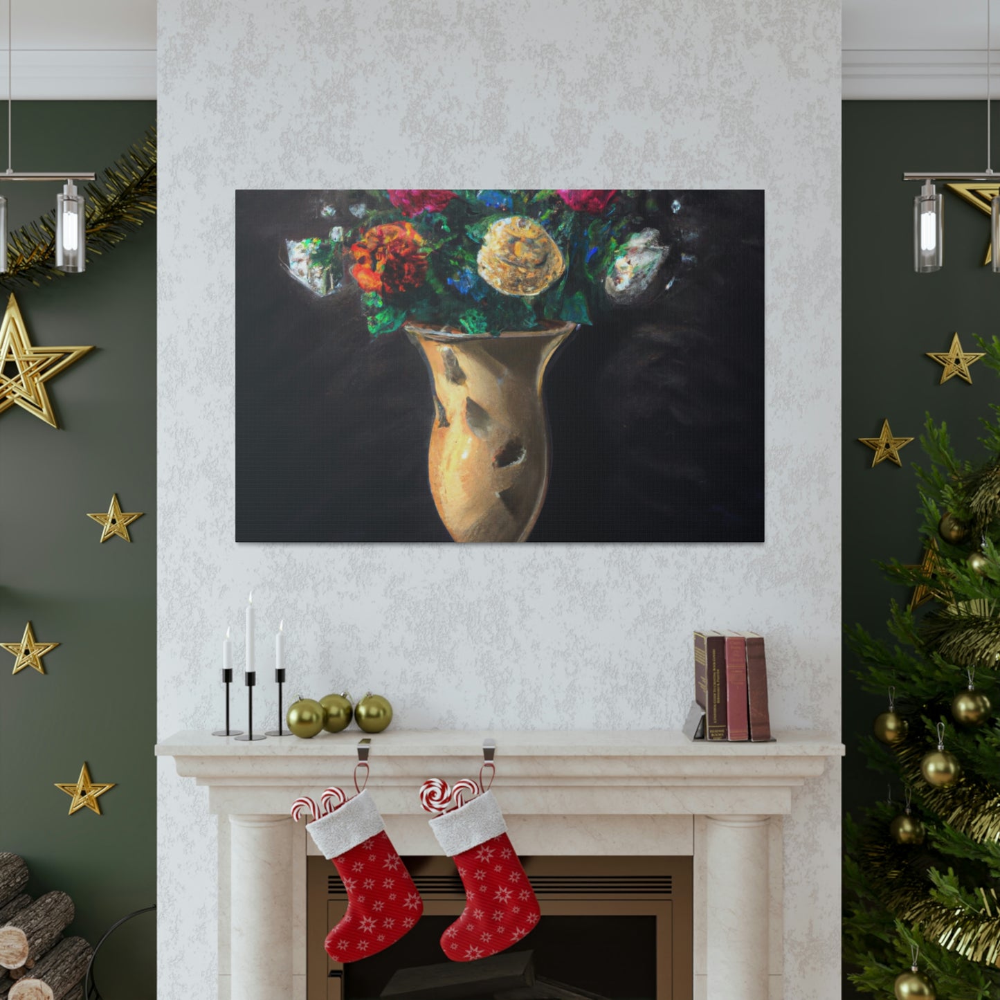 Dreamy Floral Dance - Canvas