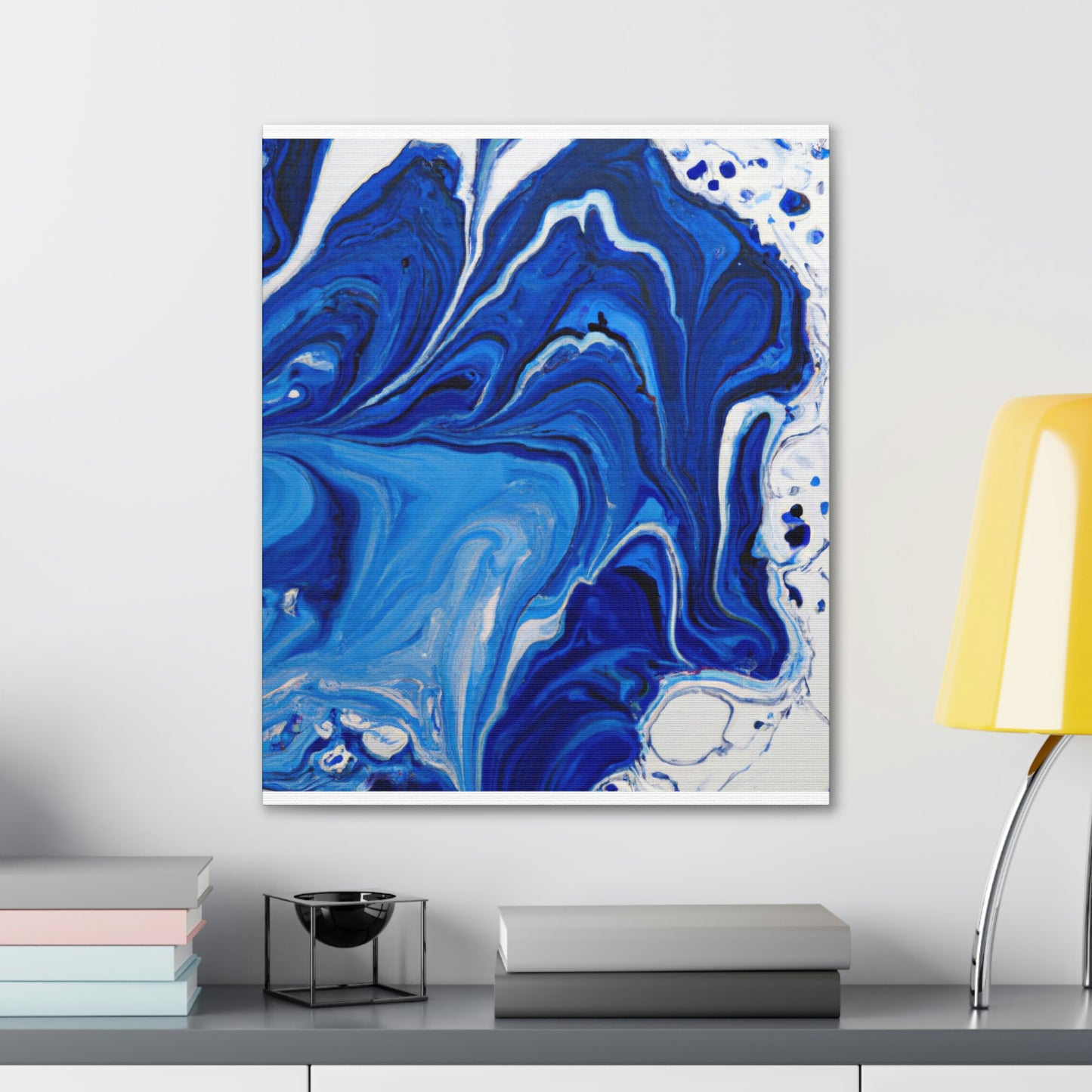 "Aqua Stream" - Canvas