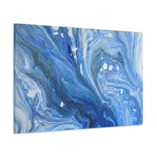Cosmic Blue. - Canvas