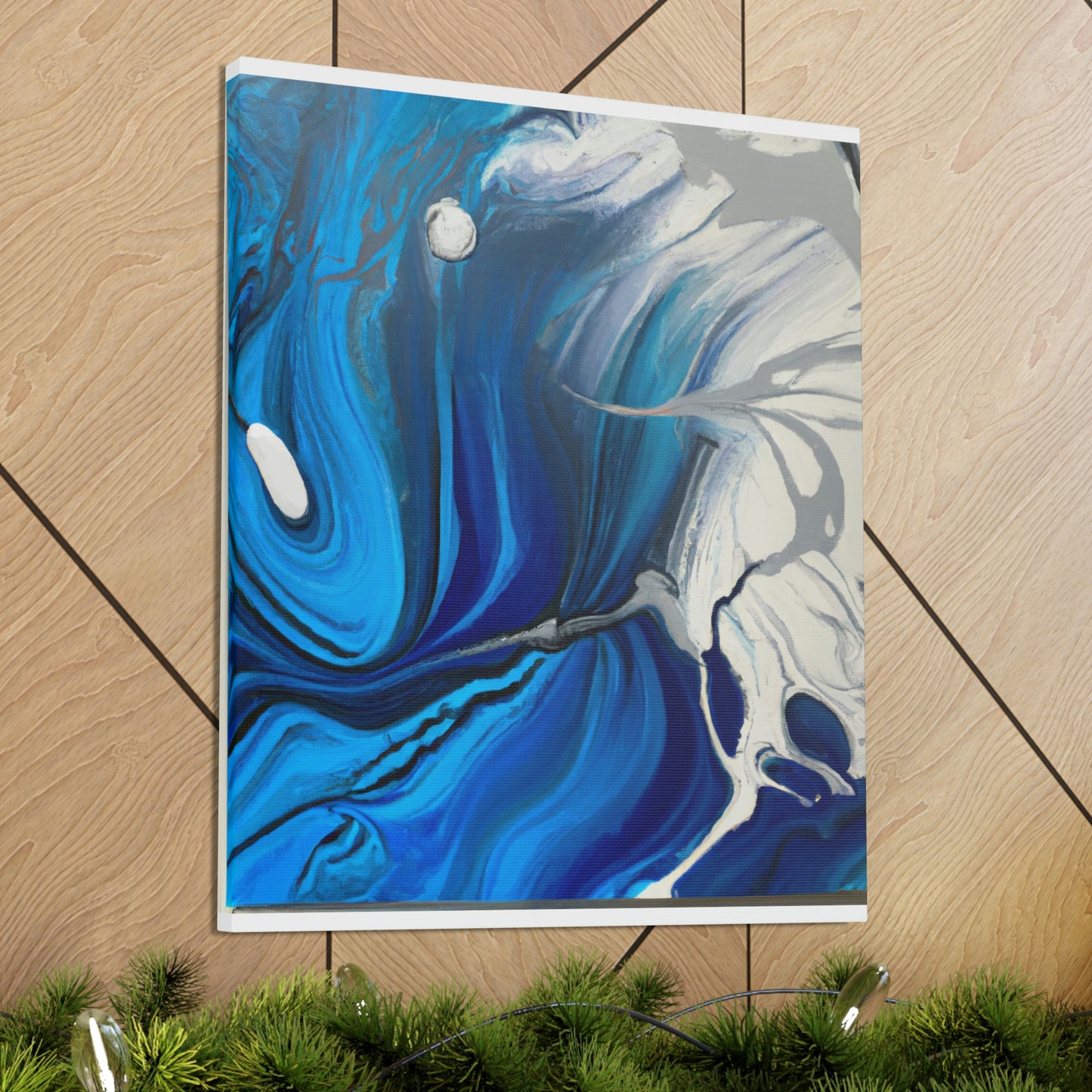 Sea Swirl. - Canvas