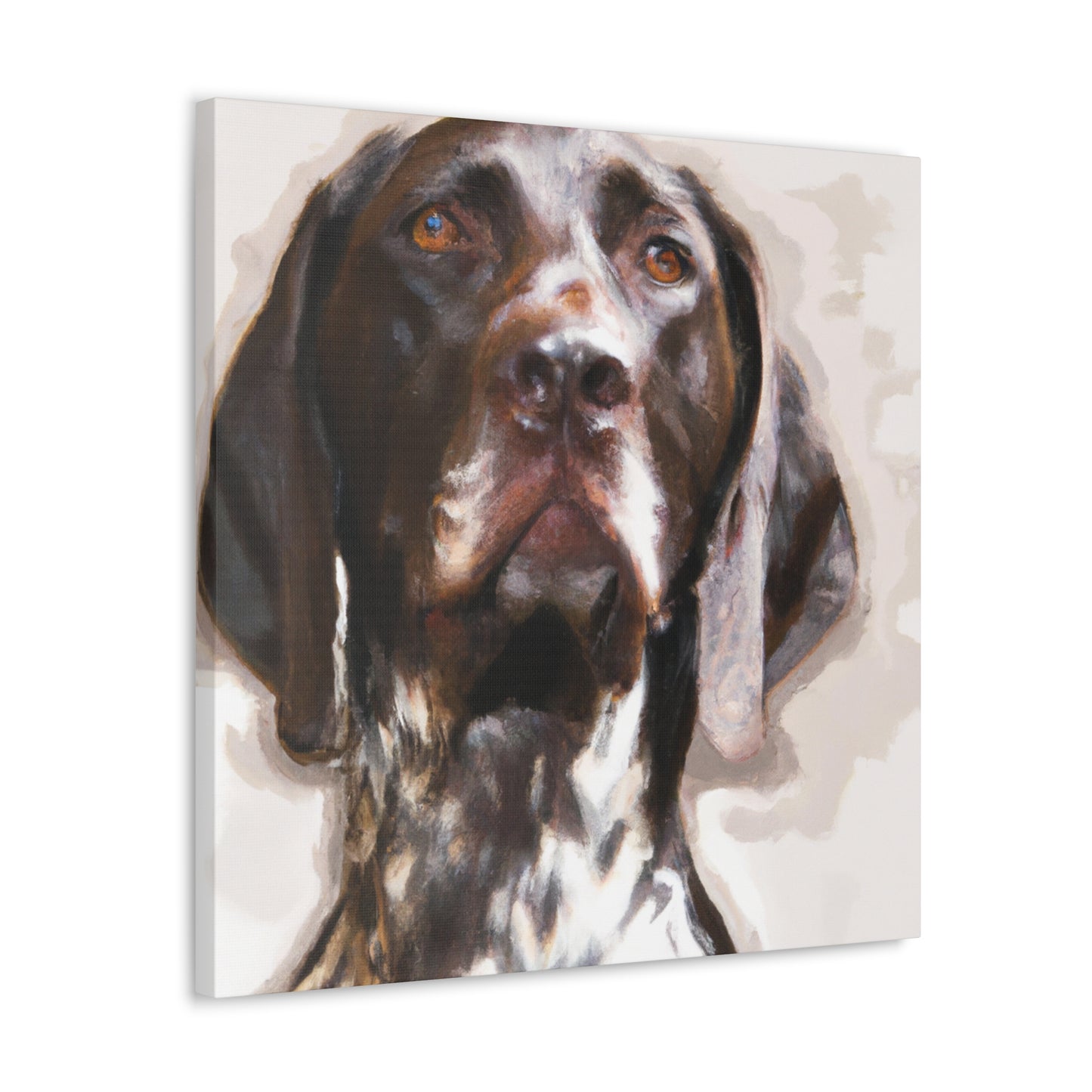 "Pointer Perfection" - Canvas